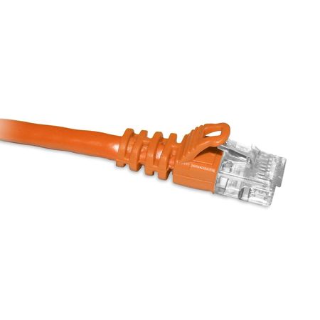 ENET Enet Cat6 Orange 20 Foot Patch Cable w/ Snagless Molded Boot (Utp) C6-OR-20-ENC